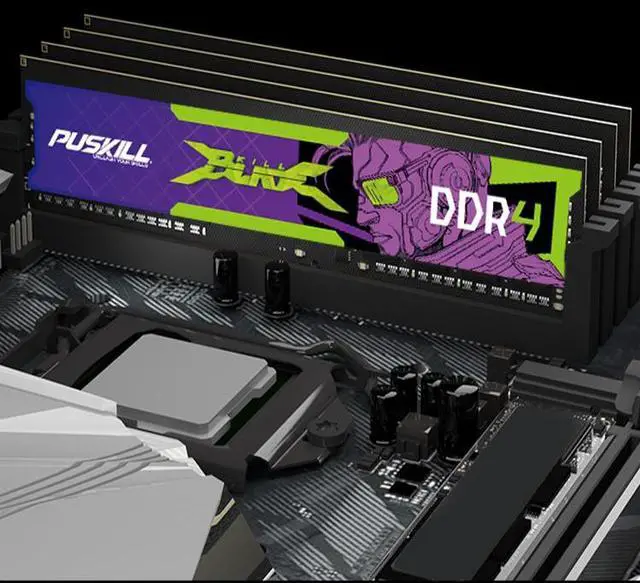Alt view image 3 of 3 - PUSKILL DDR4 16GB 2666MHZ 1.2V 288-Pin Desktop Memory RAM