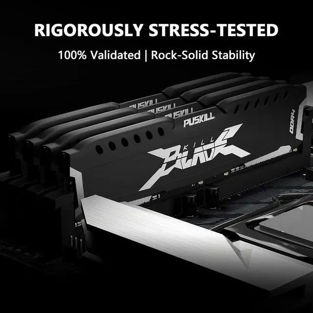 Alt view image 3 of 5 - PUSKILL Memória RAM DDR4 8GBx2 1.2V 2666MHz Desktop Computer UDIMM Cooling Vest Memory Memoria