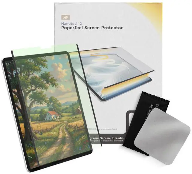 Main image of EIP Detachable Paper-feel Screen Protector for iPad Air 13" M3/M2, Anti-Blue Light