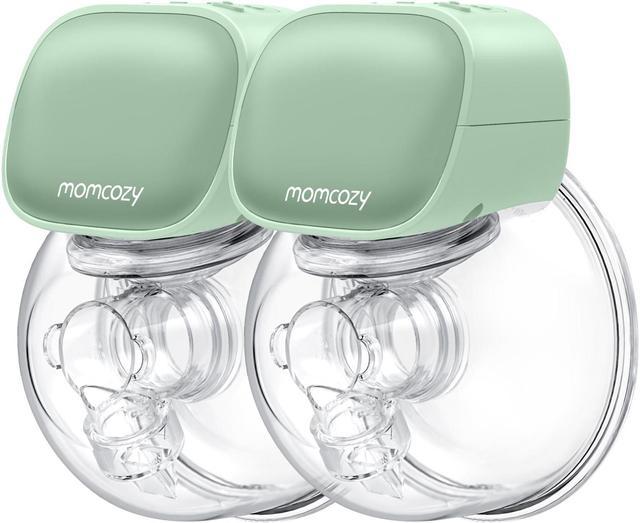 Momcozy Double Wearable Breast Pumps, S9 Portable Electric Breast Pump 24mm  Green 