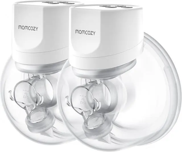 Main image of Momcozy S12 Pro Double Wearable Breast Pump, 3 Modes 9 Levels Breast Pump Hands-Free Electric, Portable Breast pump 24mm