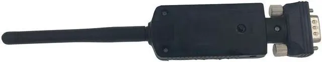 Alt view image 3 of 3 - Long Range 100m Bluetooth 3.0 RS232 Serial Male Adapter with Bluetooth Class 1 External Antenna DB9 Pin for Data Transfer Serial Port