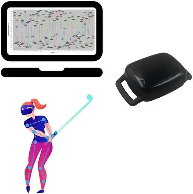 Alt view image 2 of 6 - 9-Axis Triple-Axis Accelerometer/Motion sensor tag Bluetooth 5.0 BLE Beacon Motion Capture suit