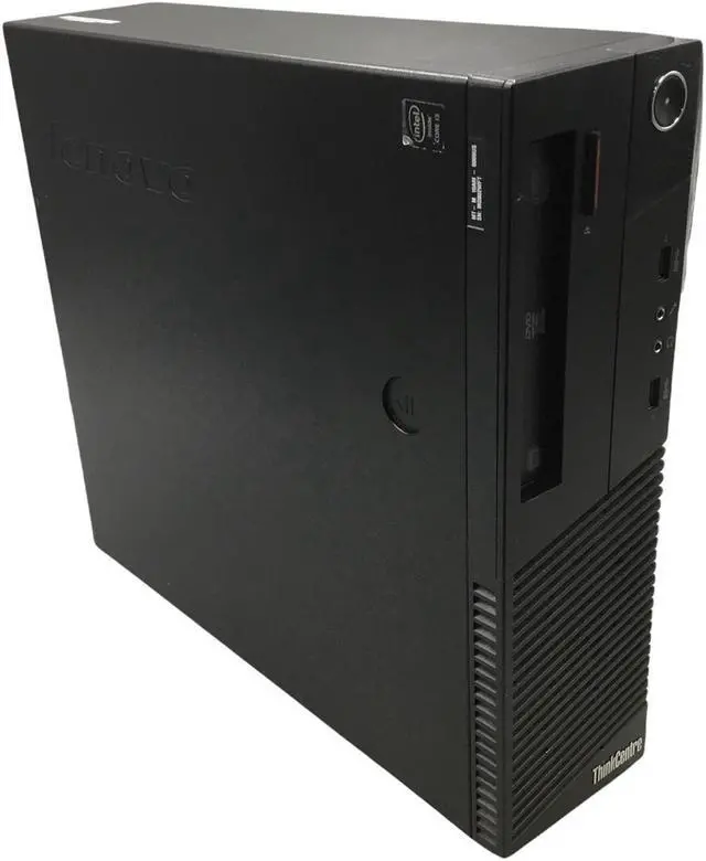 Main image of Lenovo M83 Desktop i3-4130 3.40GHz 8GB 500GB DVDRW, WIF, Wired Mouse and Keyboard, Windows 10 Pro