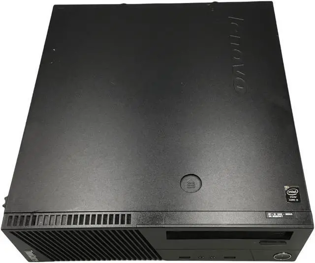 Alt view image 2 of 4 - Lenovo M83 Desktop i3-4130 3.40GHz 8GB 500GB DVDRW, WIF, Wired Mouse and Keyboard, Windows 10 Pro