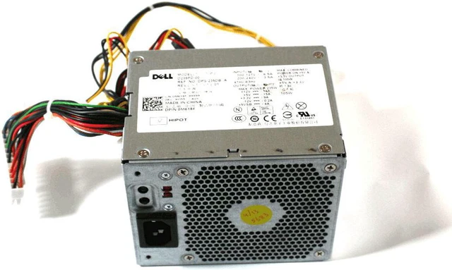 Alt view image 2 of 3 - Dell Optiplex 360,380 Desktop Computer Power Supply 235W 0M618F 0M619F 0D233N