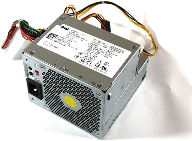 Alt view image 3 of 3 - Dell Optiplex 360,380 Desktop Computer Power Supply 235W 0M618F 0M619F 0D233N