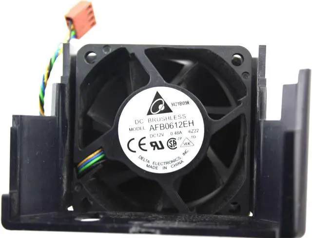 Alt view image 2 of 3 - HP Compaq dc7800 dc7800p dc7900 Desktop CPU Fan W/ Shroud AFB0612EH 444307-001