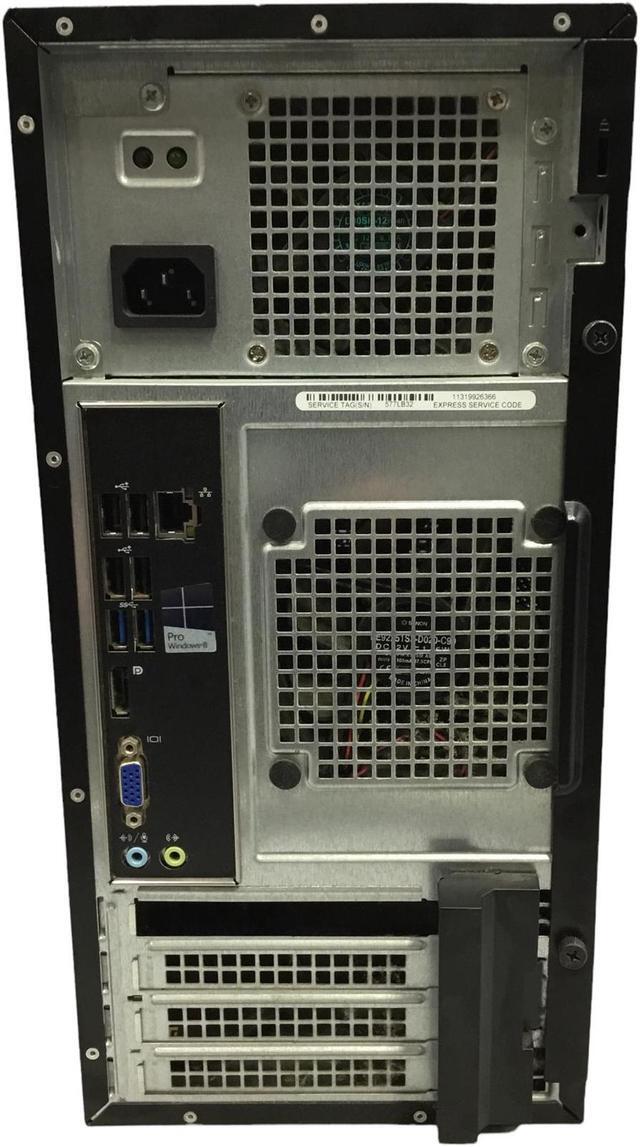 Alt view image 3 of 4 - Dell Optiplex 3020 Tower i5-4590 3.30GHz 8GB 1TB DVDRW, WIFI, Wired Mouse and Keyboard, Windows 10 Pro