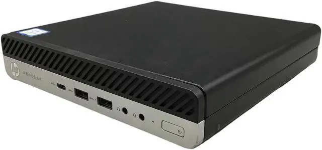 Alt view image 2 of 3 - HP ProDesk 600 G3 Tiny i5-7500T 2.70GHz | 8GB | 256GB NVMe | WIFI | Wired Mouse and Keyboard | Windows 11 Pro