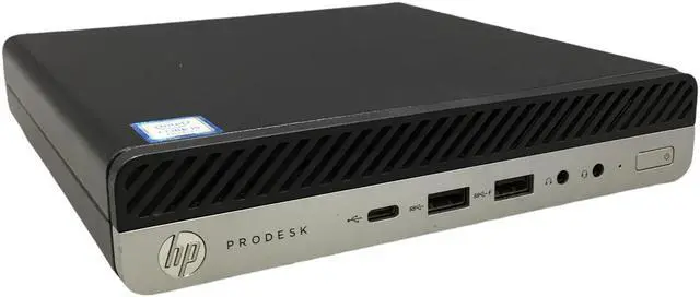 Main image of HP ProDesk 600 G3 Tiny i5-7500T 2.70GHz | 8GB | 256GB NVMe | WIFI | Wired Mouse and Keyboard | Windows 11 Pro