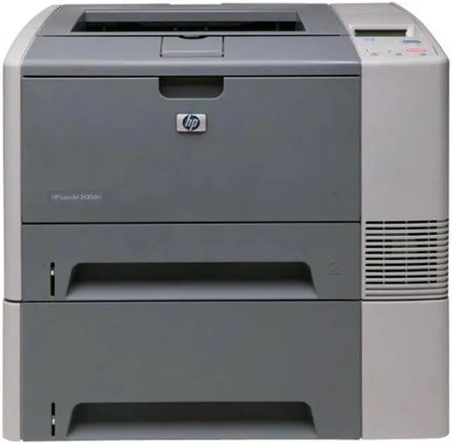 Alt view image 2 of 2 - HP Laserjet 2430DTN Monochrome Laser Printer Q5962A