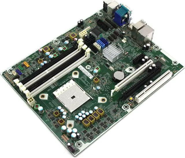 Alt view image 3 of 3 - Genuine HP Compaq Pro 6305 SFF System Motherboard Socket FM2 703596-001