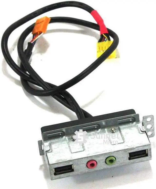 Main image of IBM 2G263-01 Lenovo ThinkCentre A60 front I/O audio/USB ports panel w/ cables