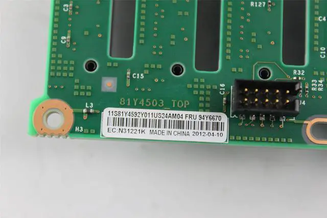 Alt view image 3 of 3 - IBM x3600 x3650 M3 Server 2nd Backplane Board 8-Port 2.5" SAS/SATA HDD 94Y6670