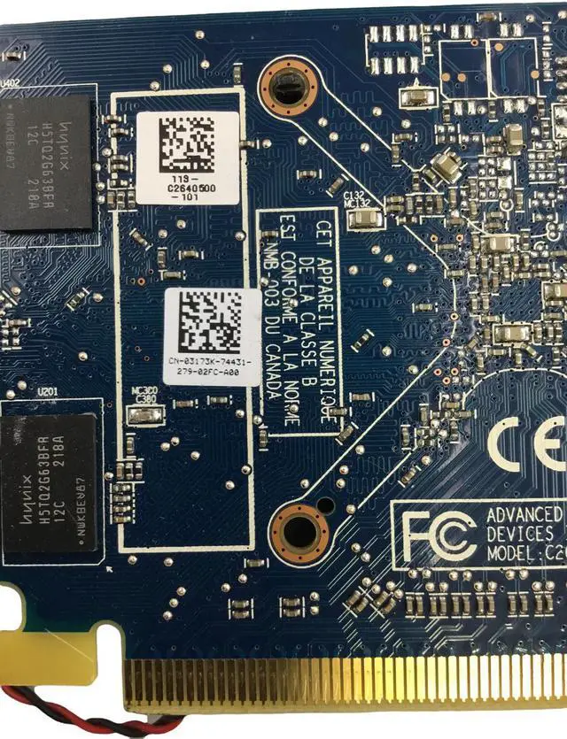 Alt view image 3 of 4 - DELL 03173K Radeon HD 6450 1GB 64-bit DDR3 PCI Express 2.1 x16 HDCP Ready Video