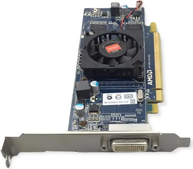 Alt view image 4 of 5 - Dell AMD Radeon HD 5450 512MB DDR3 SDRAM PCI-E x16 Video Graphic Card 109-C09057-00 XF27T CN-0XF27T