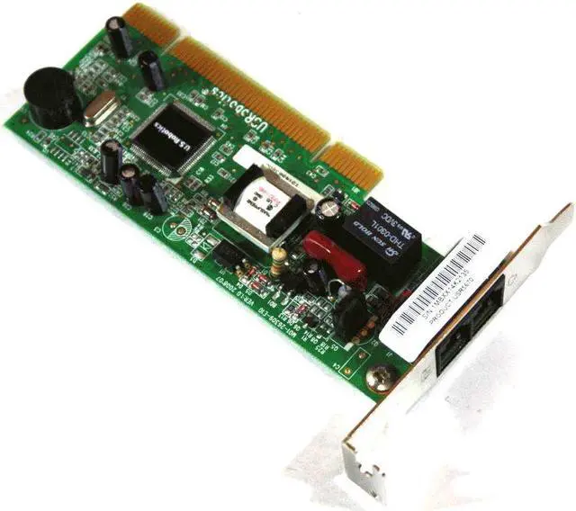 Alt view image 2 of 3 - Genuine USRobotic V.92 PCI Software Faxmodem Low Profile USR5670