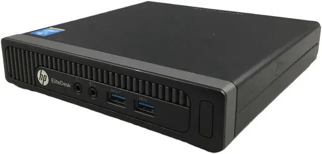 Alt view image 2 of 4 - HP EliteDesk 800 G1 Tiny i5-4570T 2.90GHz | 8GB | 256GB SSD | WIFI | Wired Mouse and Keyboard | Windows 10 Pro