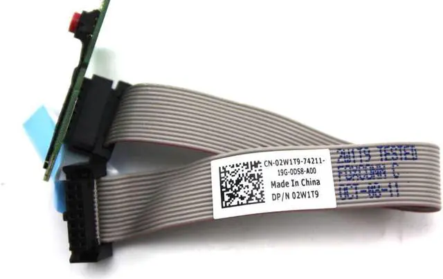 Alt view image 3 of 3 - Dell Optiplex 780 790 990 USFF 14-Pin Power Button Cable 89P8D 089P8D 02W1T9