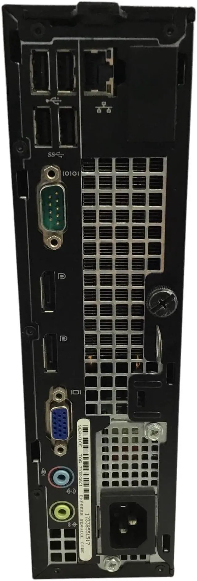 Alt view image 3 of 3 - Dell Optiplex 7010 USFF i7-3770s 3.10GHz | 16GB | 1TB | DVDRW | WIFI | Wired Mouse and Keyboard | Windows 10 Pro