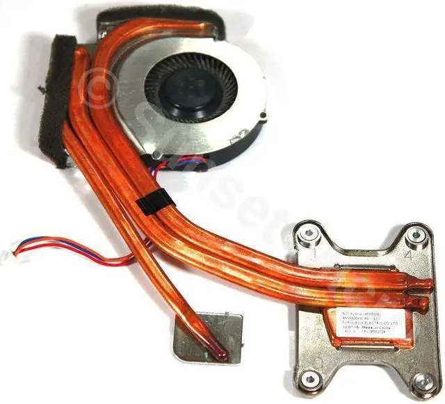 Alt view image 2 of 3 - Genuine IBM Lenovo T410 Laptop CPU Cooling Heatsink and Fan 45M2724
