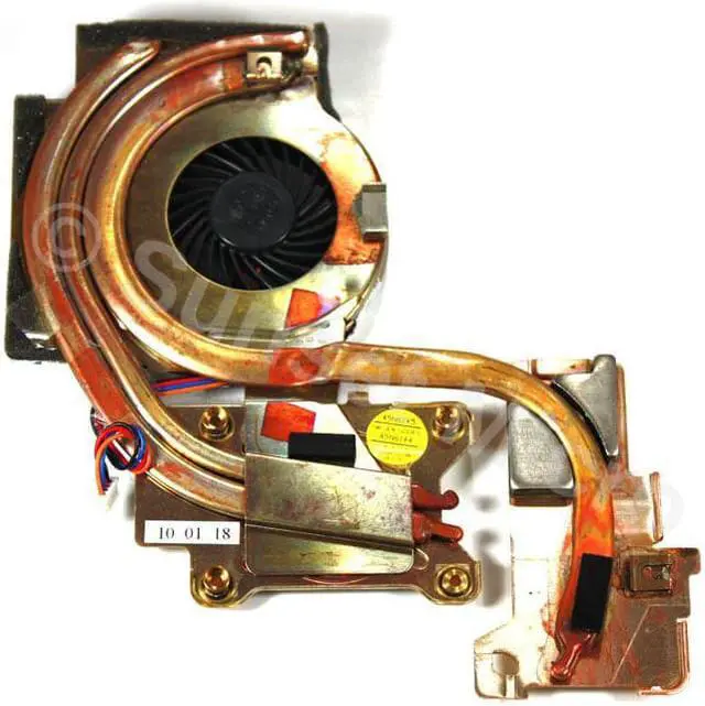 Main image of IBM Lenovo Thinkpad T400, R400 Laptop Cooling Fan & Heatsink 45N6144 45N6145
