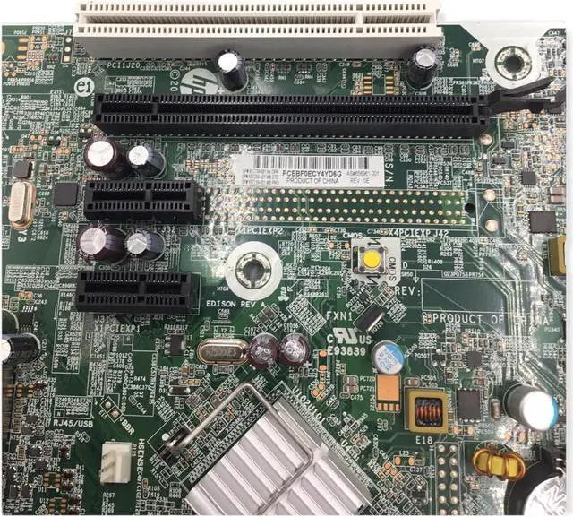 Alt view image 2 of 5 - Genuine HP 6300 Elite Pro SFF System Motherboard LGA 1155 657239-001 656961-001