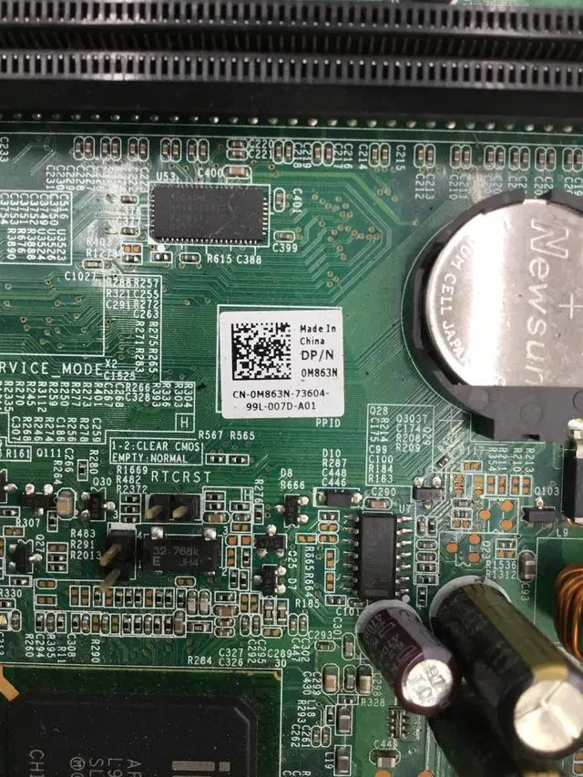 Alt view image 2 of 4 - Dell Optiplex 760 Motherboard 0M863N