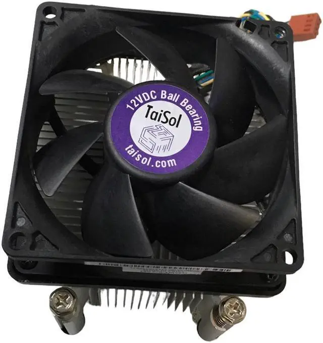 Alt view image 3 of 5 - TaiSol CPU Cooler 12VDC LENOVO WITH HEAT SINK 03T7021
