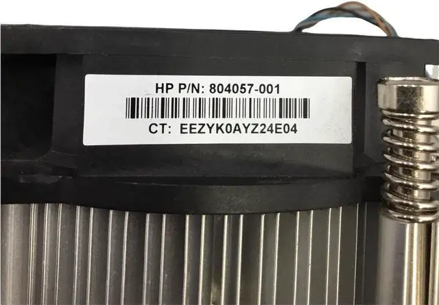 Alt view image 3 of 5 - HP ProDesk 600 G2 MT PC Heatsink & Fan 804057-001