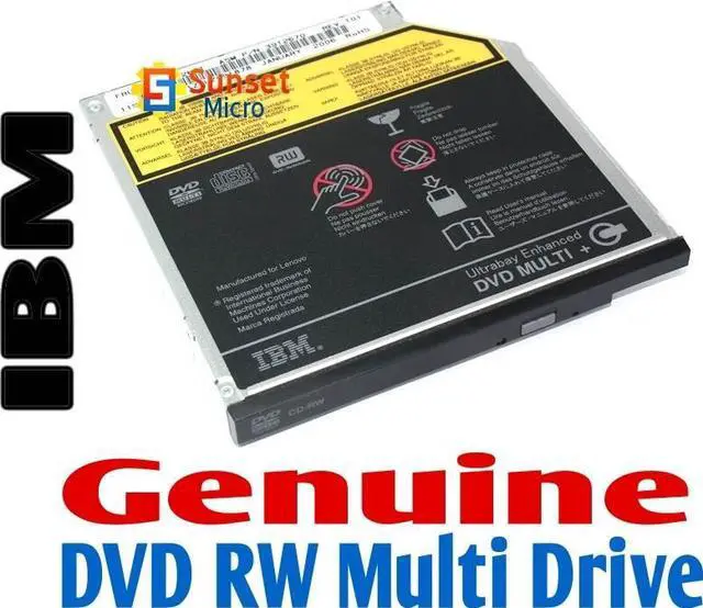 Alt view image 3 of 3 - IBM Lenovo DVDRW Multi-Burner Drive  39T2671 39T2670
