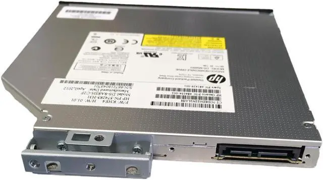 Alt view image 3 of 5 - HP 481429-001 12.7mm SATA Slimline DVD-RW Internal Optical Drive, DS-8A8SH-C2F/ 484034-002