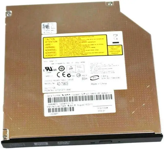 Main image of Dell  AD-7580S Computer SATA DVDRW Optical Drive  0R964K