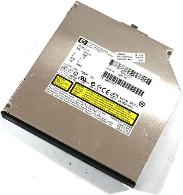 Alt view image 3 of 3 - HP GDR-D10N,DDU820A Workstation Business Notebook DVD-ROM  443902-001 445951-TC0