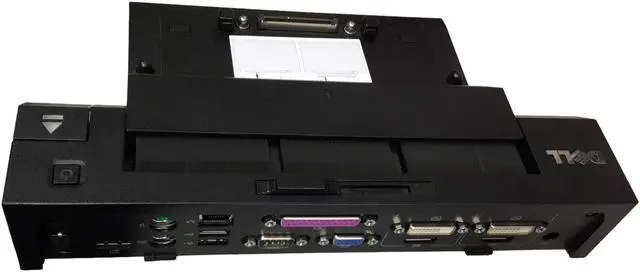 Alt view image 5 of 7 - Dell Dock E-Port Plus PR02X N0CY640 Port Replicator Docking Station W/130W PSU