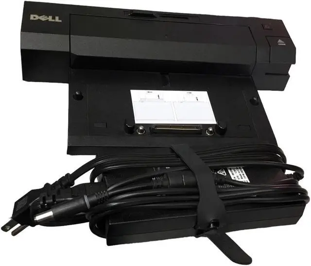 Alt view image 2 of 7 - Dell Dock E-Port Plus PR02X N0CY640 Port Replicator Docking Station W/130W PSU