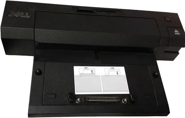 Alt view image 7 of 7 - Dell Dock E-Port Plus PR02X N0CY640 Port Replicator Docking Station W/130W PSU