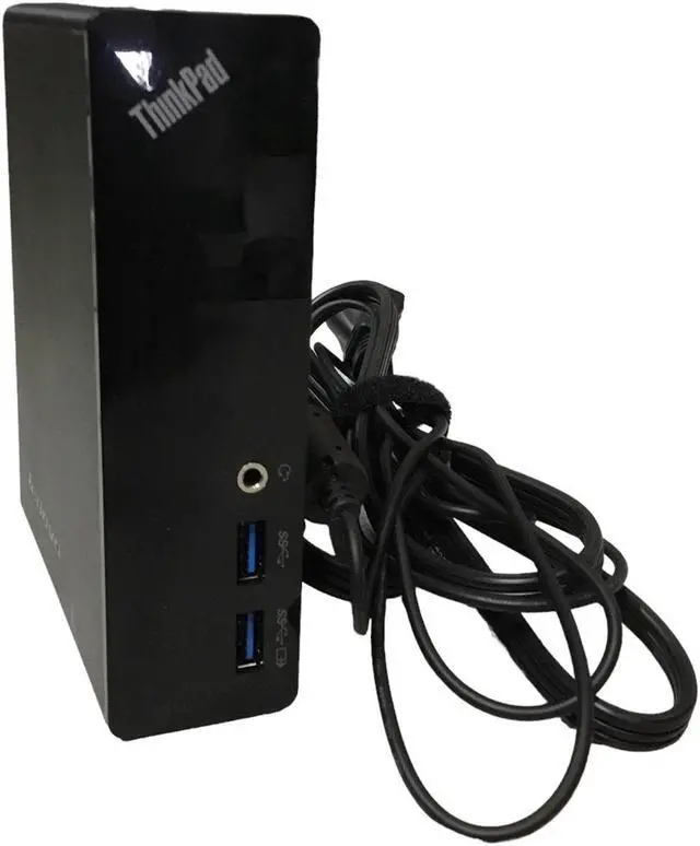 Main image of Lenovo ThinkPad Basic DL3700-ESS Docking Station USB 3.0/ 03X6285 W/ADAPTER