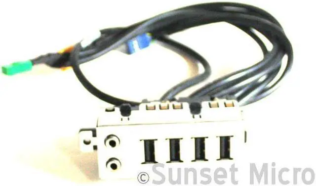 Alt view image 2 of 2 - HP Compaq 8000 Elite CMT PC USB / Audio I/O Panel    577792-001    625248-001
