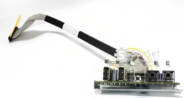 Alt view image 2 of 3 - Dell Optiplex 330 360 755 760 Audio USB I/O Panel RY698 HU390 R6187 XW059 WR796