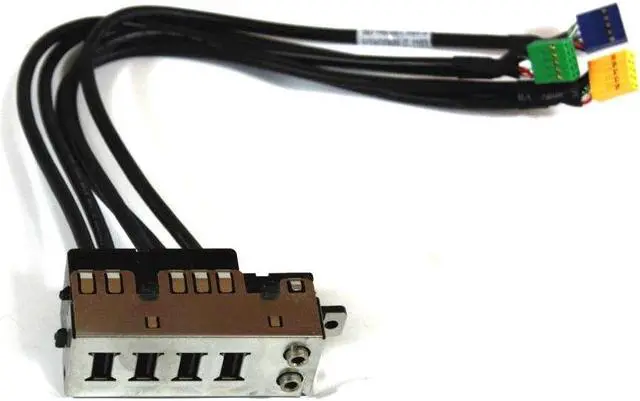 Alt view image 3 of 3 - HP  MT FRONT I/O USB Audio Panel Desktop 380/45MM 507146-001