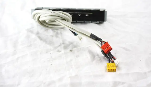 Alt view image 2 of 6 - HP Pavilion A6000 A6600 Compaq Presario SR5000 SR5310F DX2450 Mini-Tower I/O USB Audio Panel 5188-6797 5188-6795