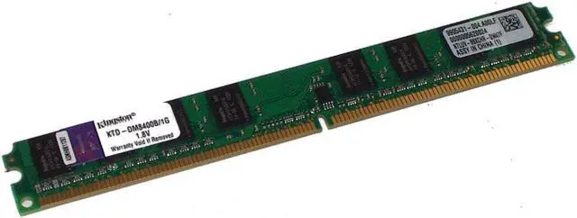 Alt view image 4 of 4 - Kingston 1GB KTD-DM8400B/1G A0596573 Memory DDR2 240-pin 667 MHz PC2-5300 A0534020