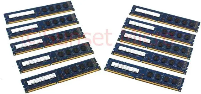 Alt view image 4 of 5 - Hynix HMT112U6BFR8C Computer Memory 1Rx8 Non-ECC 1GB PC3-10600 240-PIN 1