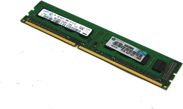 Alt view image 3 of 5 - Lot of 4 Samsung M378B5773CH0-CH9 Memory (4x2GB) 1Rx8 PC3-10600U 497157-D88