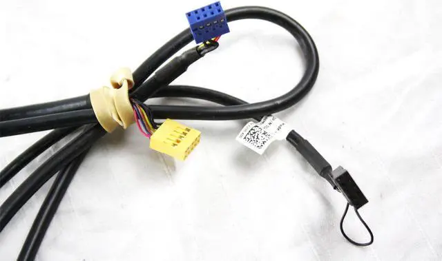Alt view image 2 of 3 - Dell Vostro 660s 270s Inspiron 3646 3647 SFF I/O USB Audio Card-Reader Panel W/ Cable 4DPHV GMFV7 04DPHV 0GMFV7