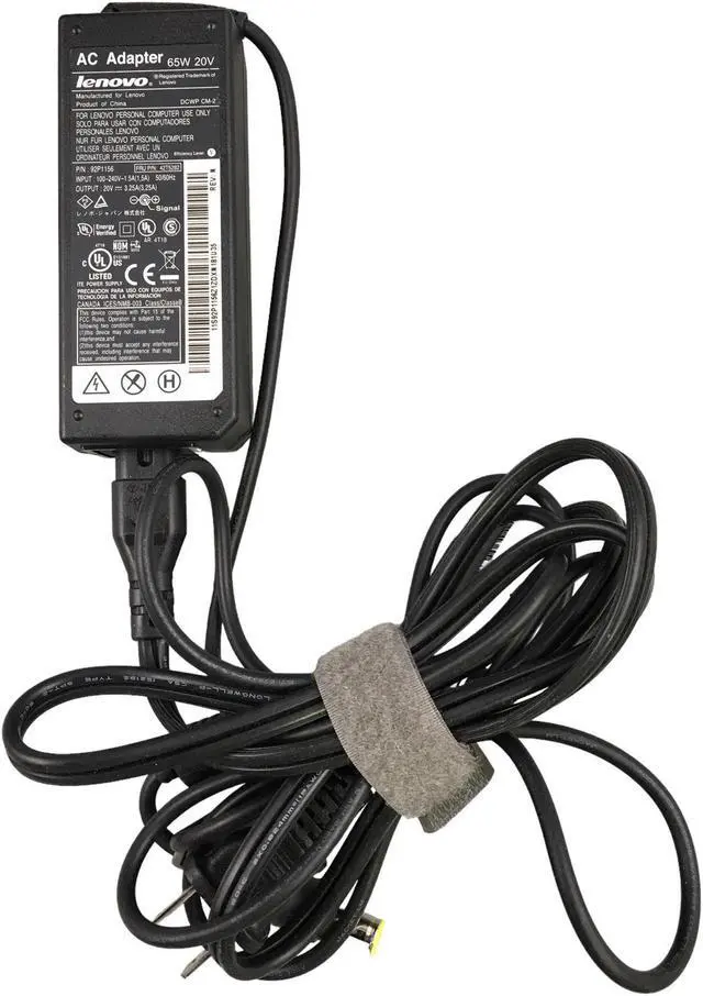 Alt view image 6 of 7 - Lot of 10 - Lenovo Laptop AC Adapter 65W 20V 45N0316 45N0315 92P1156 42T4416