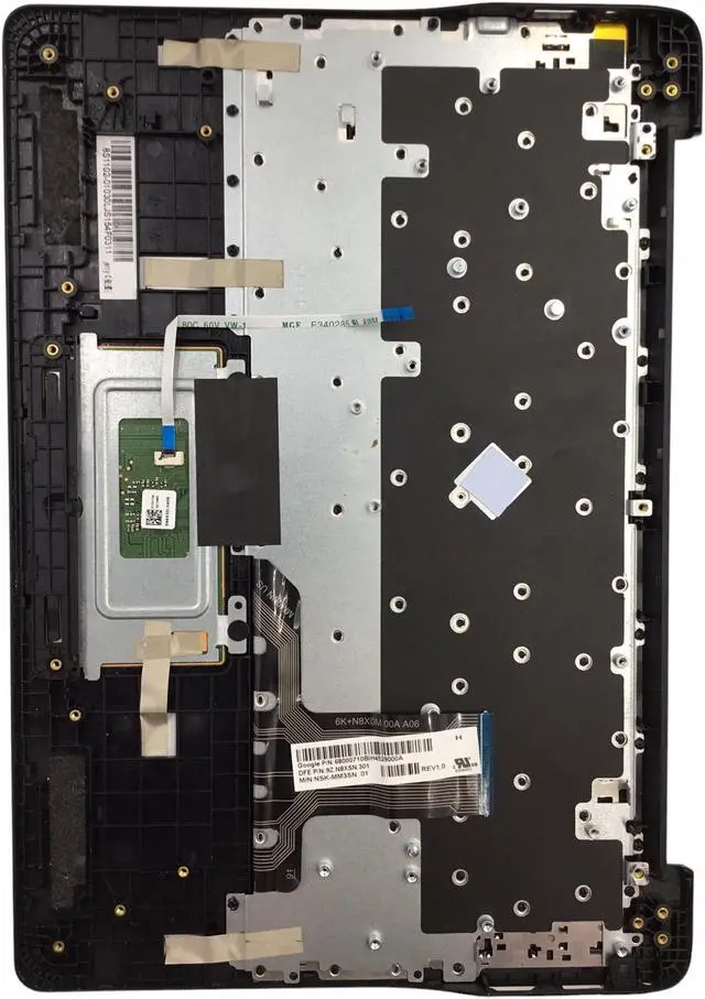 Alt view image 4 of 4 - Hisense Chromebook C11 Palmrest Keyboard and Touchpad 9Z.N8XSN.301