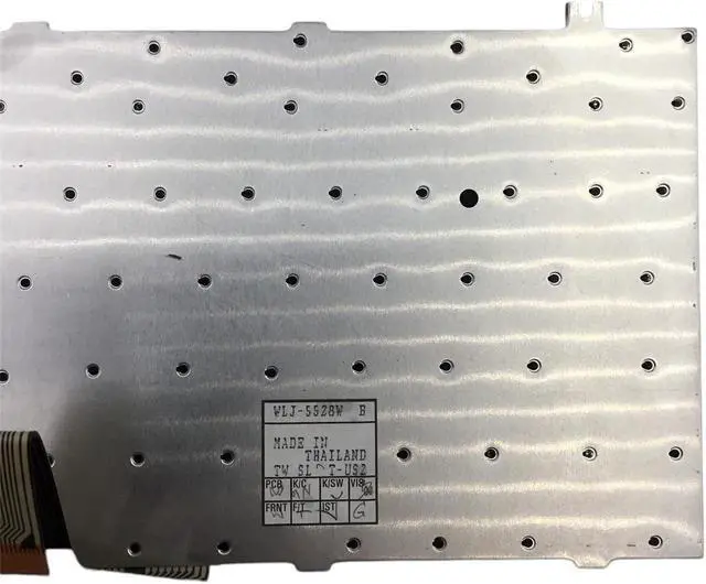 Alt view image 4 of 4 - Toshiba Satellite A25 Laptop Keyboard G83C0000E510 WLJ-5528W